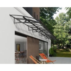 Canopia Amsterdam Auvent de porte 892x140 cm Transparent