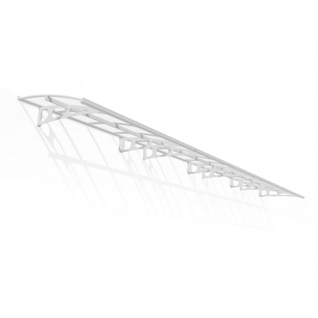 Canopia Bordeaux Auvent de porte 892x140 cm Transparent