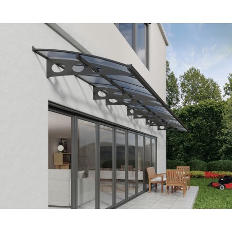 Canopia Herald Auvent de porte 892x140 cm Transparent