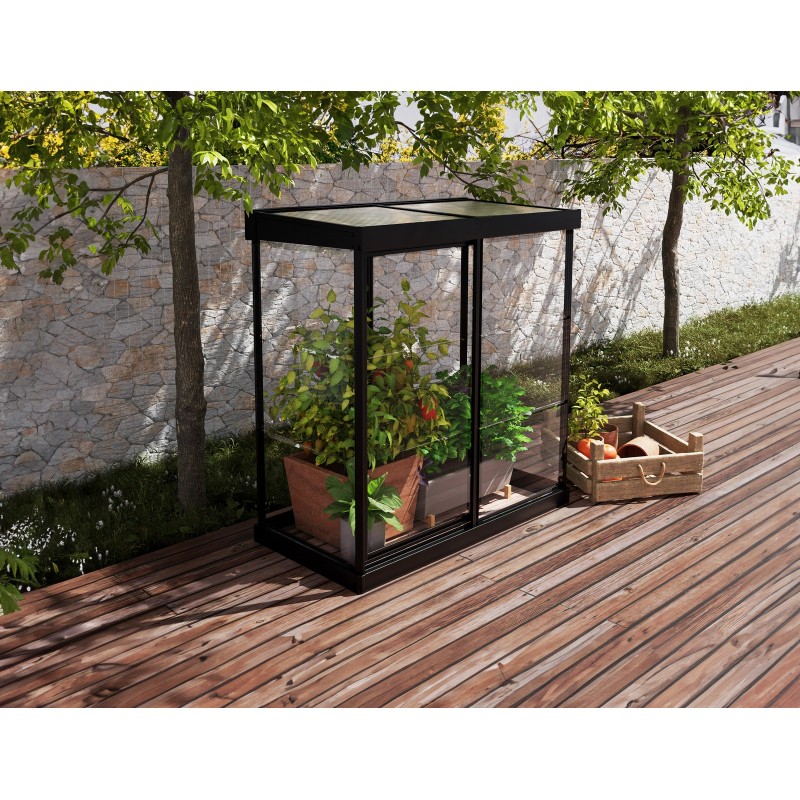 Canopia Ivy Mini Serre de Jardin en Polycarbonate 124X64X150 cm