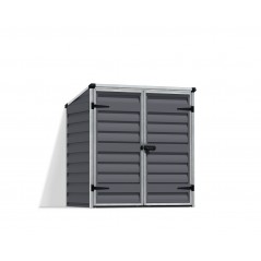 Canopia Voyager Abri de jardin en polycarbonate 139x90x146 cm Gris