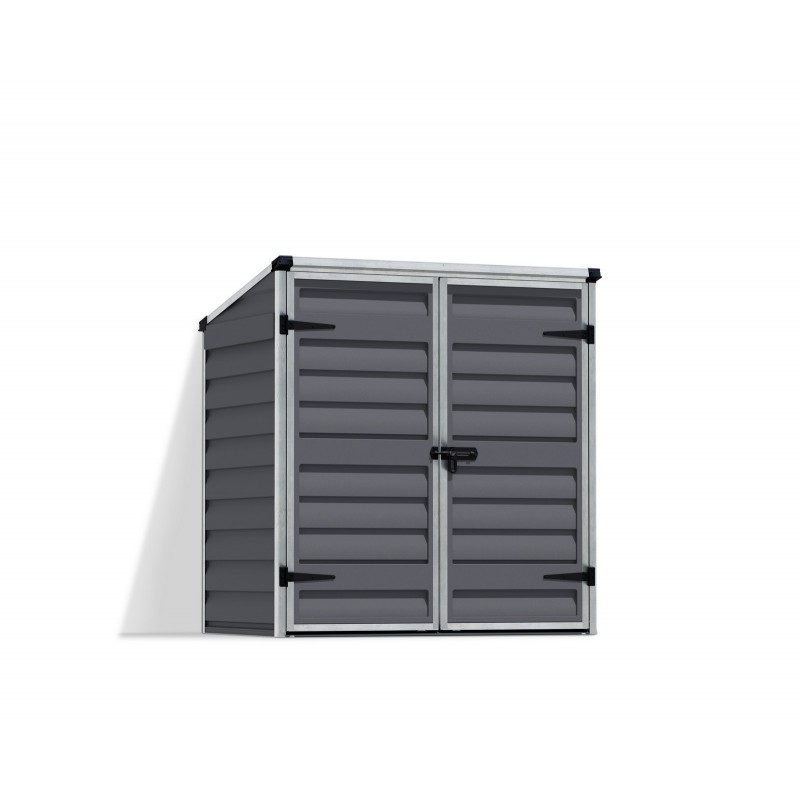 Canopia Voyager Abri de jardin en polycarbonate 139x90x146 cm Gris