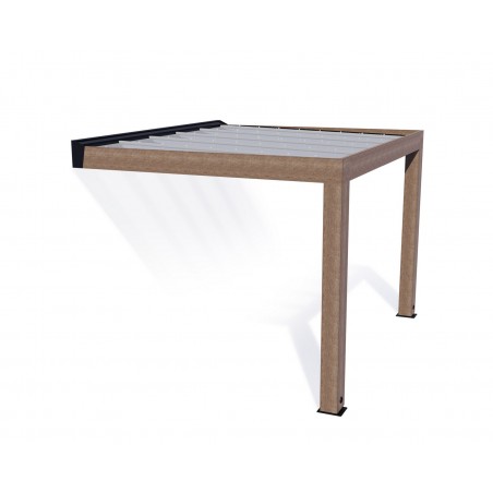 Canopia Helsinki pergola en bois de cèdre 3x3.4 m