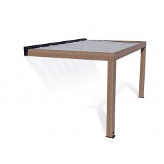 Canopia Helsinki pergola en bois de cèdre 3x4.7 m