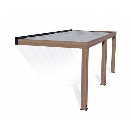 Canopia Helsinki pergola en bois de cèdre 3x6 m