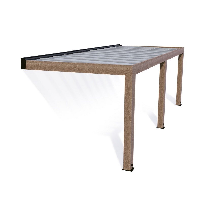 Canopia Helsinki Pergola 3 X 7.3 m Cedar Wood Pergola Canopia Helsinki Pergola 3 X 7.3 m Cedar Wood Pergola