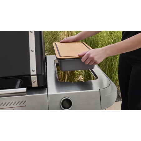 Weber Works Chopping Board and Container Ref. 3400131