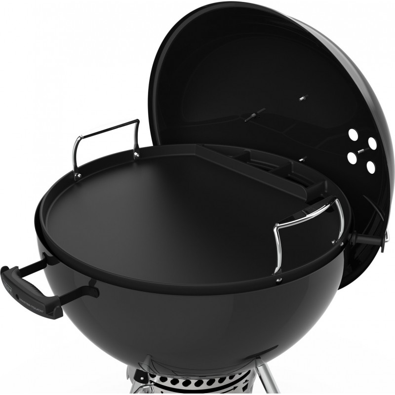 Full-grill cast iron Griddle for 57 cm Weber charcoal BBQ Ref. 3400844