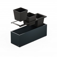 Système d’irrigation automatique pour jardinière en métal Herstera 150x50x50 cm