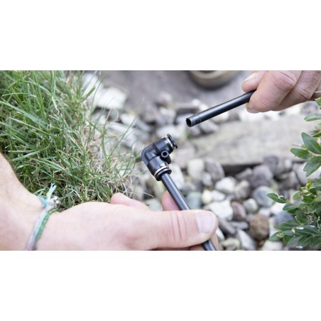 Stocker Raccord libre 90° Ø 8 mm pour Geysers - Monobloc