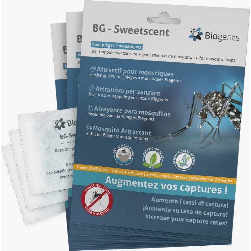 Biogents BG-Sweetscent Mosquito Trap Attractant - Seasonal Pack (3x) Biogents BG-Sweetscent Mosquito Trap Attractant - Seasonal Pack (3x)