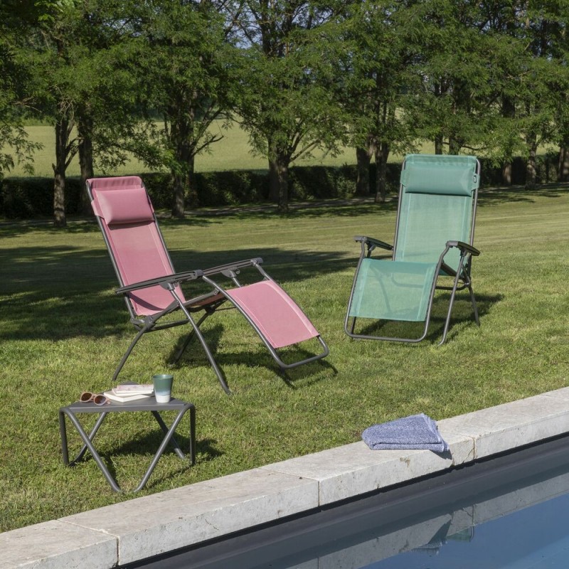 Fauteuil Relax R-CLIP LaFuma LFM4020 Cerisier/Titane