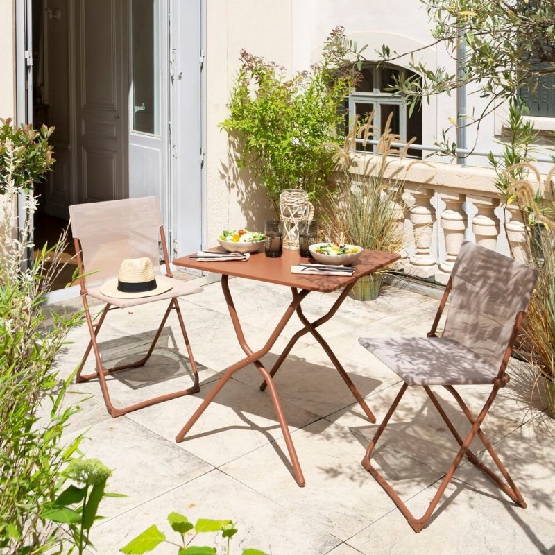 Table de jardin pliante BALCONY 70x70 cm LaFuma LFM5357 CB Canyon/Canyon Table de jardin pliante BALCONY 70x70 cm LaFuma LFM5357 CB Canyon/Canyon
