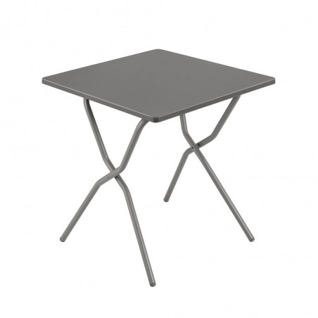 Table de jardin pliante BALCONY 70x70 cm LaFuma LFM5357 CB Titane/Titane