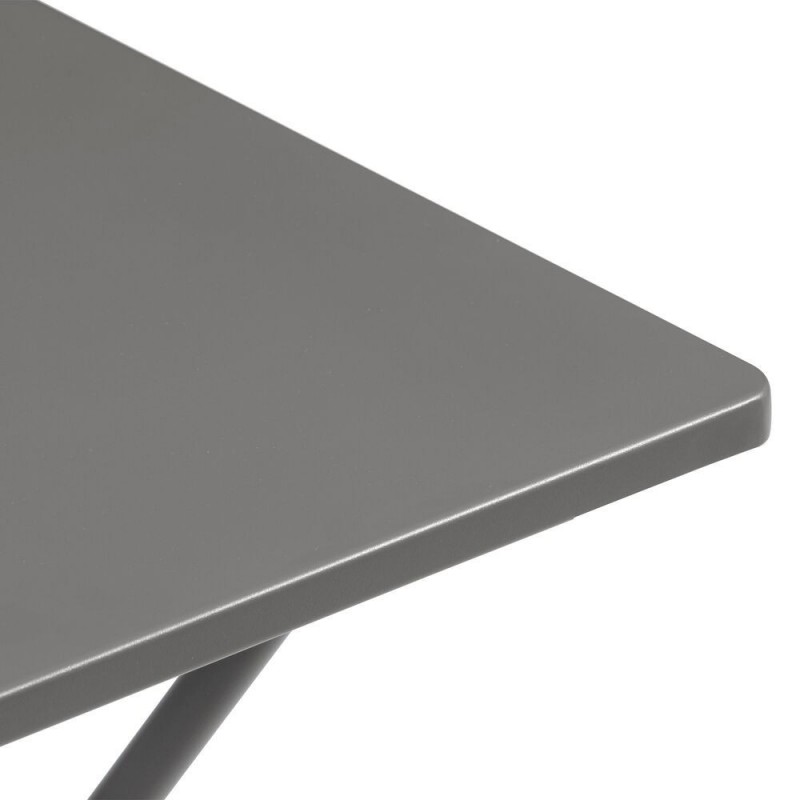 Table de jardin pliante BALCONY 70x70 cm LaFuma LFM5357 CB Titane/Titane