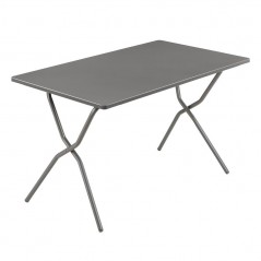 Table de jardin pliante BALCONY 120x70 cm LaFuma LFM5339 CB Titane/Titane