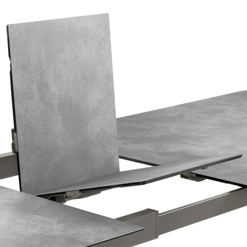 Table de jardin extensible ORON 170/205x100 cm LaFuma LFM5321 Ciment/Titane