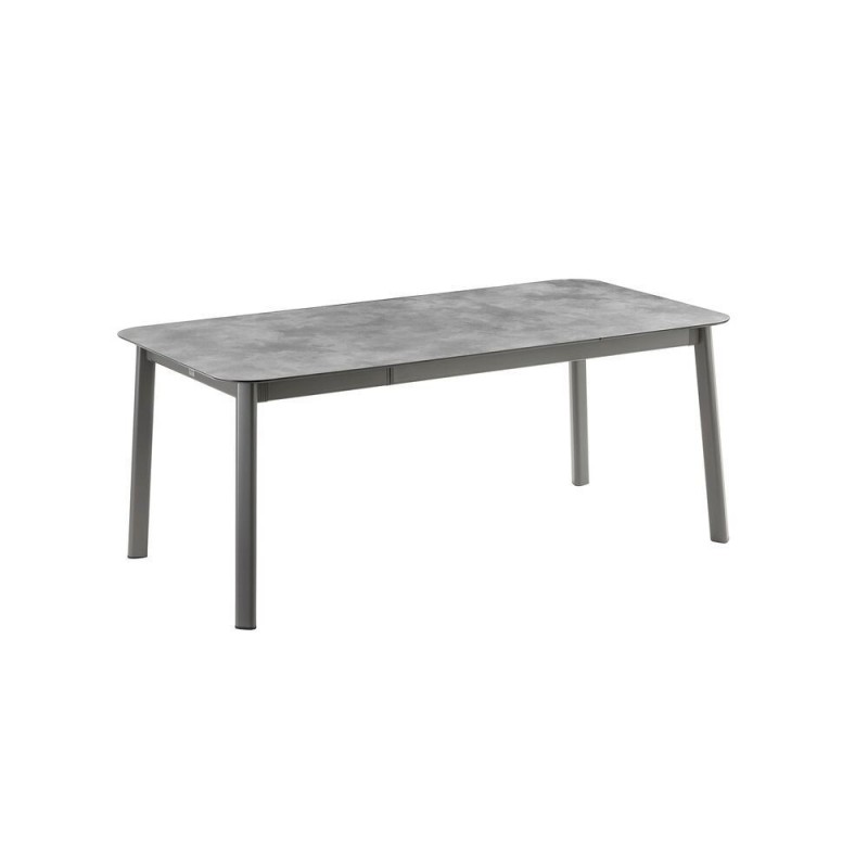 Table de jardin extensible ORON 170/205x100 cm LaFuma LFM5322 Ciment/Titane Table de jardin extensible ORON 170/205x100 cm LaFuma LFM5322 Ciment/Titane