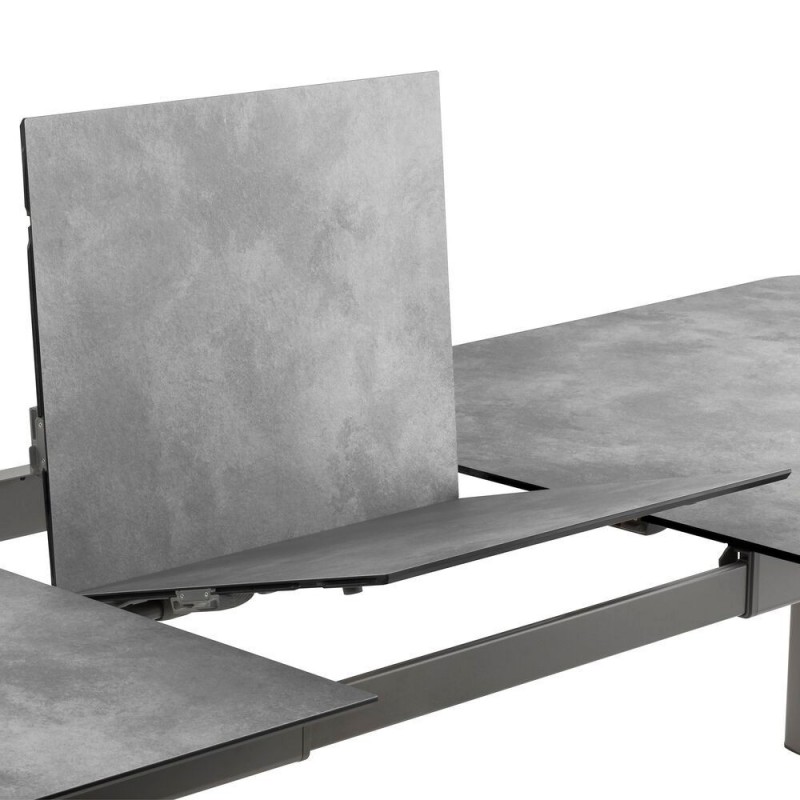Table de jardin extensible ORON 170/205x100 cm LaFuma LFM5322 Ciment/Titane Table de jardin extensible ORON 170/205x100 cm LaFuma LFM5322 Ciment/Titane
