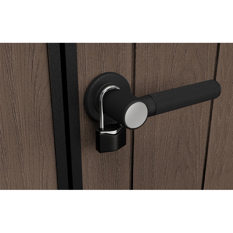 Keter Abri de Jardin en Résine NEWTON PLUS 757 avec double option de montage