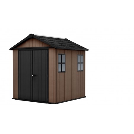 Keter Abri de Jardin en Résine NEWTON PLUS 757 avec double option de montage