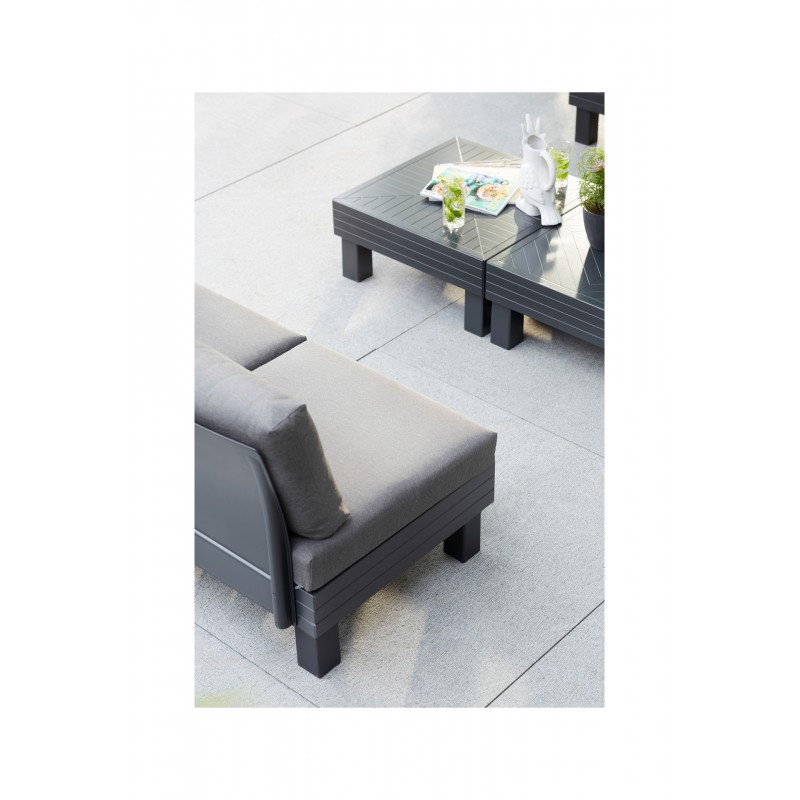Module de siège Keter Lounge ELEMENTS avec dossier et coussin