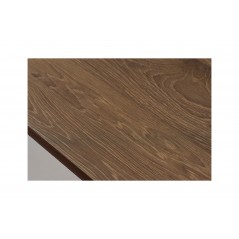 Keter Table PORTO 200 avec effet bois et structure blanche