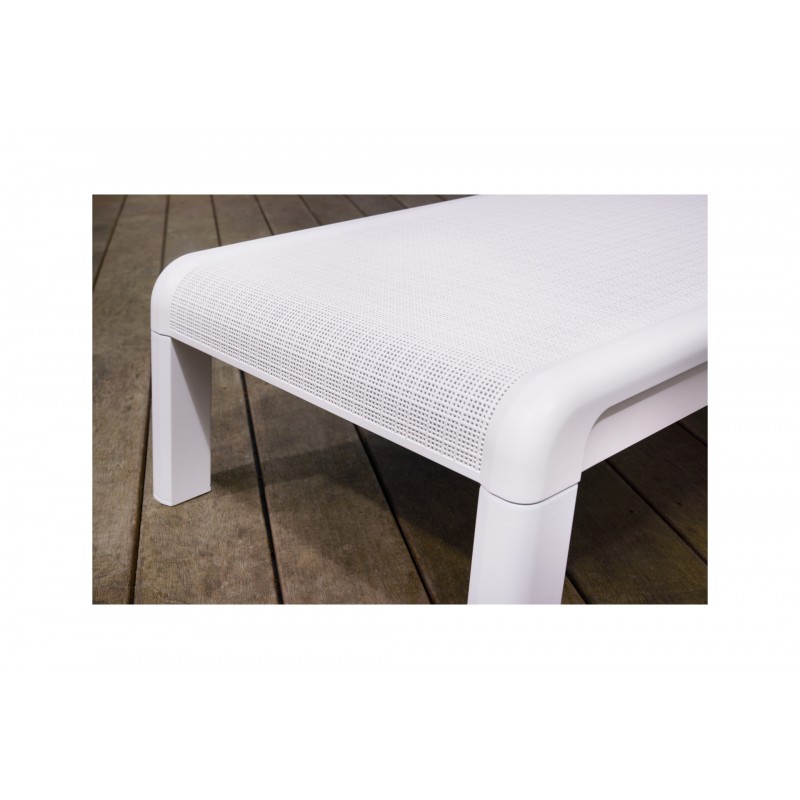 Keter Sunbed MALLORCA SUNLOUNGER White Keter Sunbed MALLORCA SUNLOUNGER White