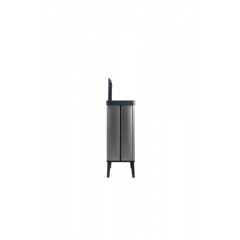 Keter VERTO High Pearly Gray Dustbin Keter VERTO High Pearly Gray Dustbin