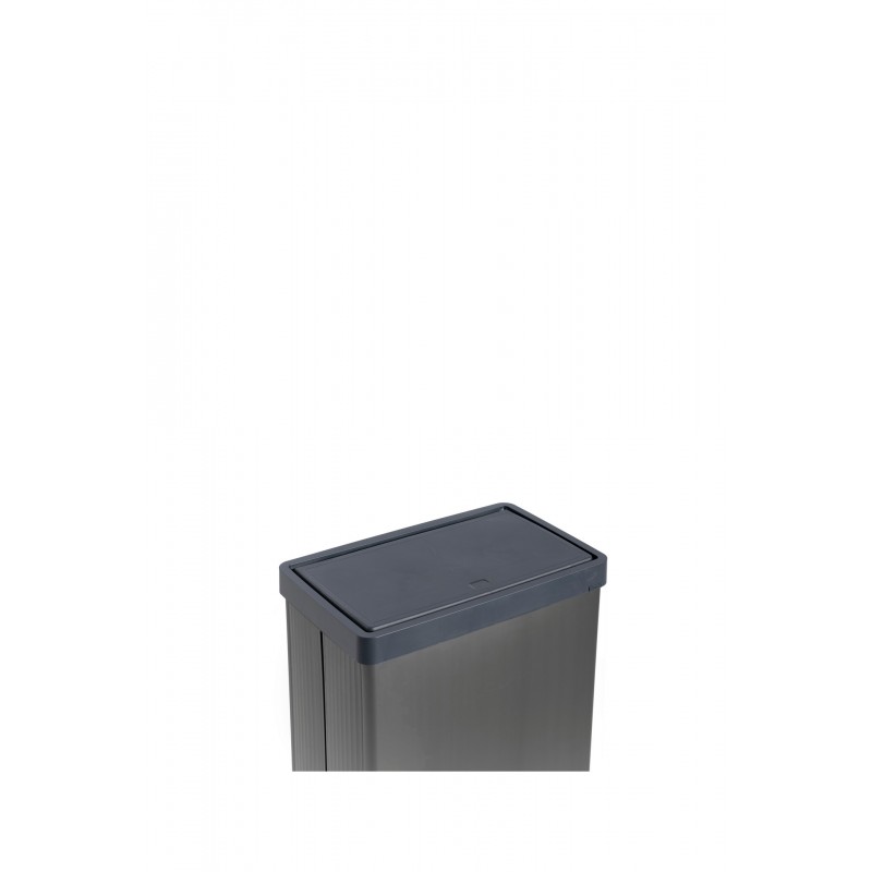 Poubelle haute gris nacré Keter VERTO