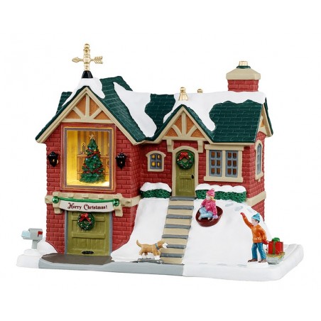 The Little Brick House avec alimentation électrique 4.5V Réf. 55348