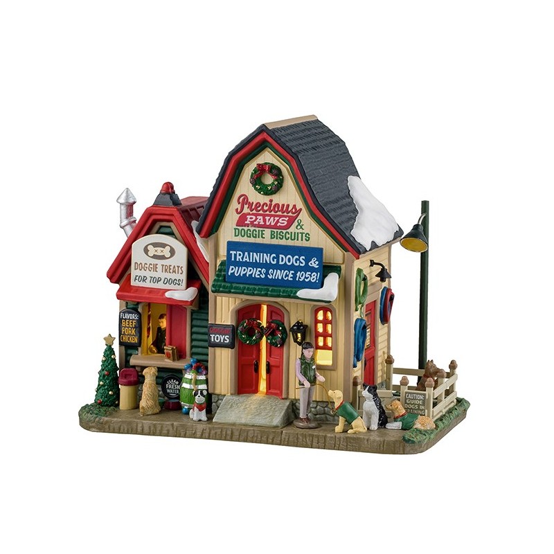 Precious Paws & Doggie Biscuits avec alimentation électrique 4.5V Réf. 45275