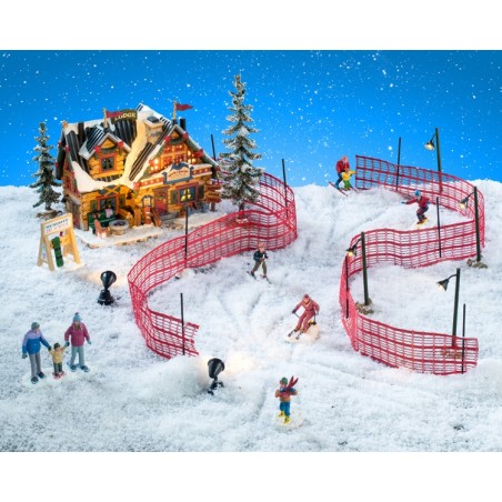 Apres-Ski Lodge Set avec alimentation électrique 4.5V Réf. 56676