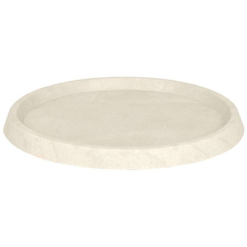 SOTTOVASO CIRCOLARE 32 CM BIANCO PERLA FINE SERIE