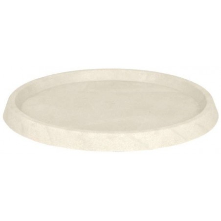 SOTTOVASO CIRCOLARE 32 CM BIANCO PERLA FINE SERIE
