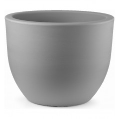 Vaso Eggy 35 cm Grigio Fumo Fine Serie