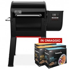 Barbecue à Pellets Weber Smoque Noir Cod. 1500804