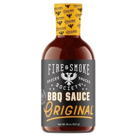 Fire & Smoke BBQ Original Sauce - 567 gr
