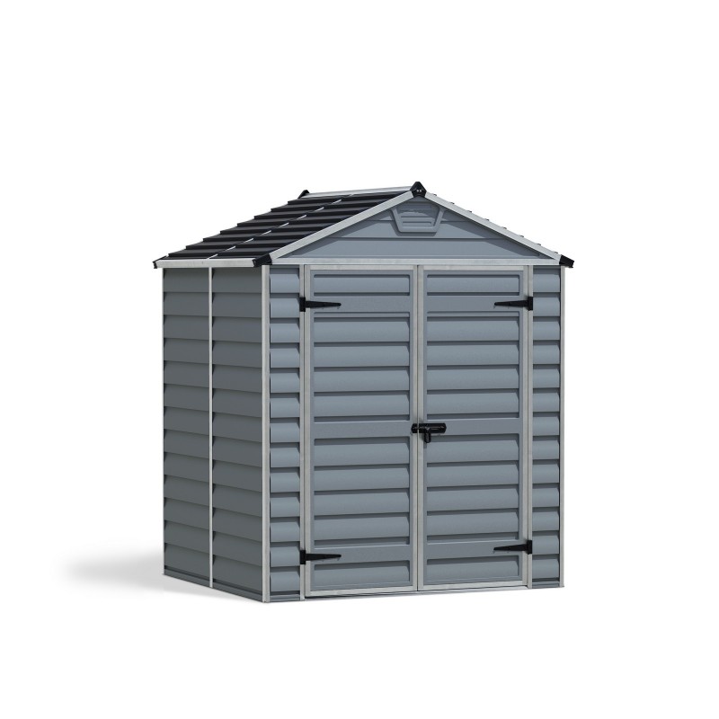 Canopia Skylight Abri de jardin en polycarbonate 154x185x217 cm Gris