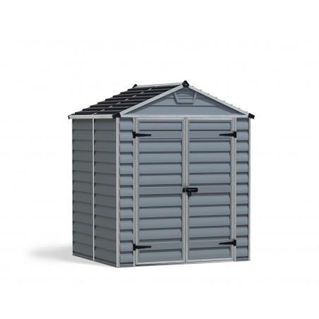 Canopia Skylight Abri de jardin en polycarbonate 154x185x217 cm Gris