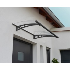 Canopia Altair Auvent de porte 150x91 cm Transparent