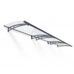 Canopia Altair Auvent de porte 453x91 cm Transparent