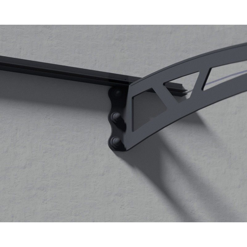 Canopia Altair Auvent de porte 453x91 cm Transparent Canopia Altair Auvent de porte 453x91 cm Transparent