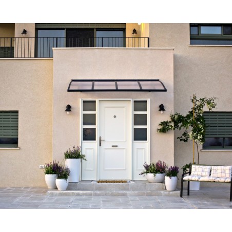 Canopia Herald Auvent de porte 223x140 cm Transparent