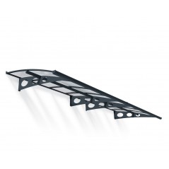 Canopia Herald Auvent de porte 447x140 cm Transparent
