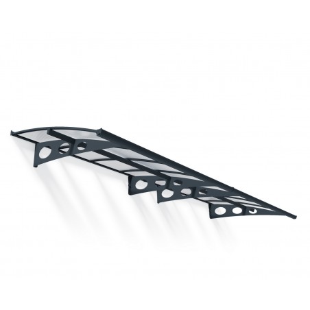 Canopia Herald Auvent de porte 447x140 cm Transparent