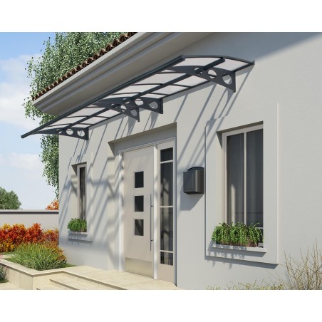 Canopia Herald Auvent de porte 447x140 cm Transparent