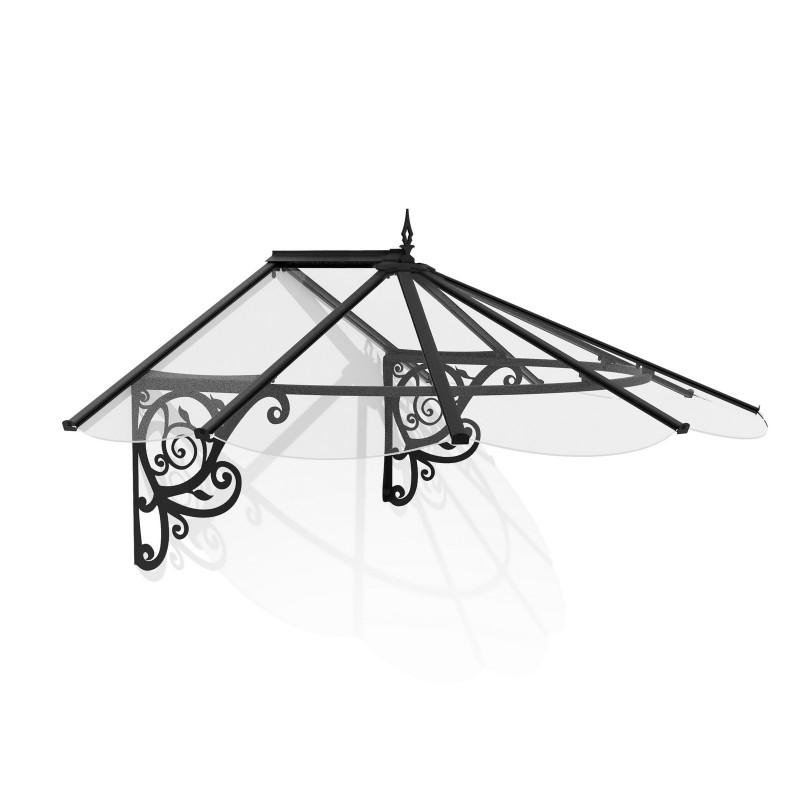 Canopia Lily Auvent de porte 175x125x80 cm Transparent Canopia Lily Auvent de porte 175x125x80 cm Transparent