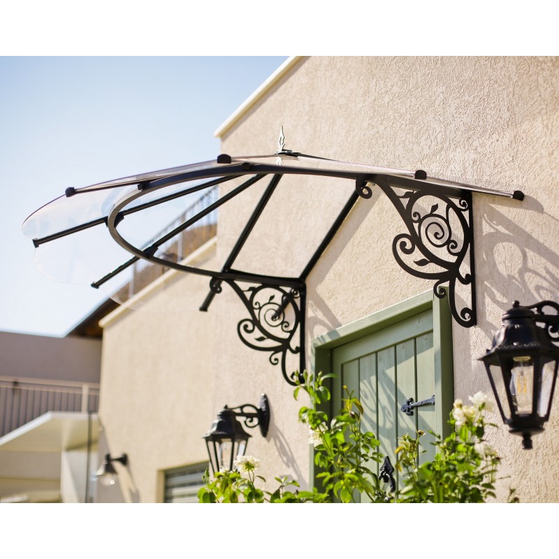 Canopia Lily Auvent de porte 175x125x80 cm Transparent Canopia Lily Auvent de porte 175x125x80 cm Transparent