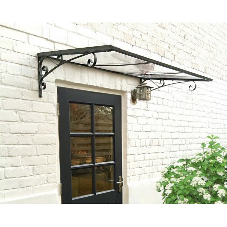 Canopia Venus Door Awning 135x88 cm Transparent